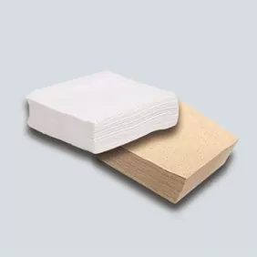 Serviettes de boisson 1/4 de pli
